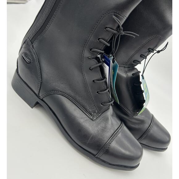Ariat Heritage Contour Field Zip Equestrian Riding Boots Regular Tall Kids Sz 3 - Picture 3 of 16